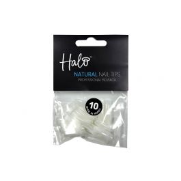 n110 Pure Nails Pure Natural Nail Tips Refill Pack 50 ST NR 10 - Afbeelding 1