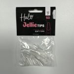 Halo Jellie Nail Tips Coffin Long, Sizes 7, 50 One Size