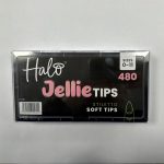Halo Jellie Nail Tips 480s Stiletto, Sizes 0-11, Mixed Sizes