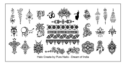 Stamping Plate - Dream of India