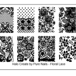 Stamping Plate - Floral Lace