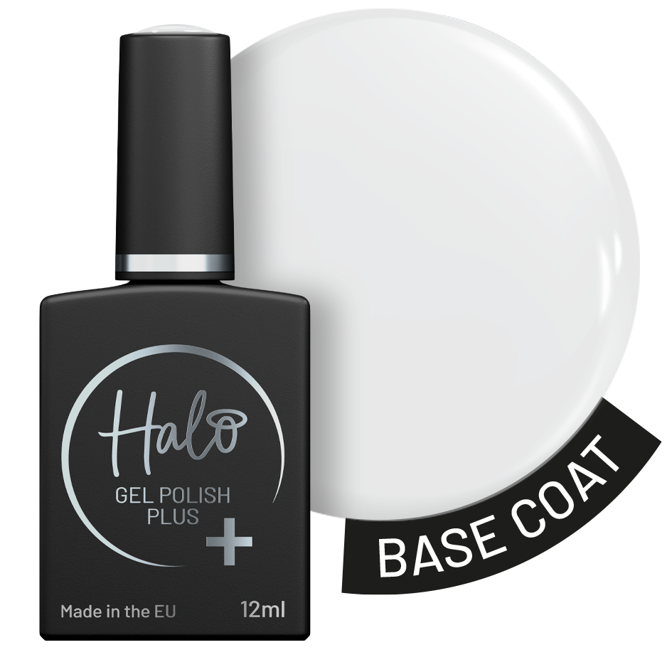 HP501 HGP+ Bottle Base Coat Halo Gel Polish Plus 12ml Base Coat - Afbeelding 1