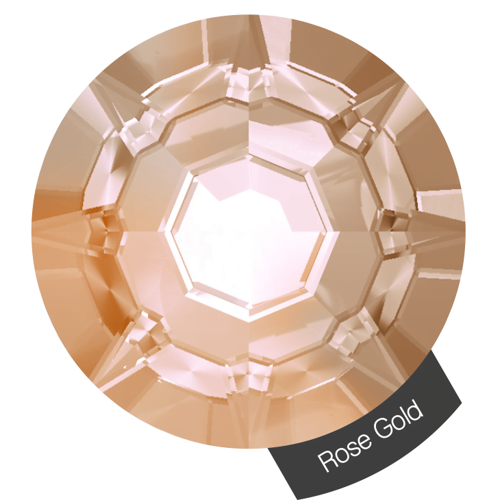 Halo Create - Crystals Rose Gold size 2, 288s
